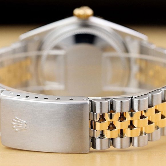 NEW!! Rolex Mens Two-Tone 18k Datejust Watch - Picture 8 of 8